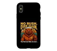 No Rush Ever Again The Fish Can Wait So Can I Case for iPhone X/XS