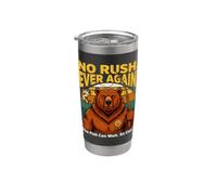 No Rush Ever Again The Fish Can Wait So Can I Stainless Steel Insulated Tumbler