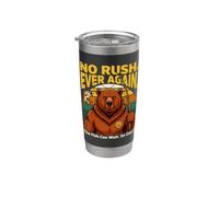 No Rush Ever Again The Fish Can Wait So Can I Stainless Steel Insulated Tumbler