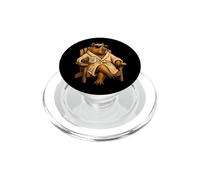 No Rush Positive Vibes Capybara Relax Mood PopSockets PopGrip for MagSafe