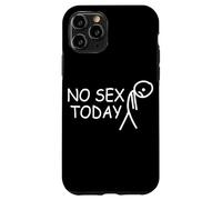 No Sex Today Funny Disappointed Face Joke Adult Meme Joke Case for iPhone 11 Pro