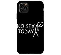 No Sex Today Funny Disappointed Face Joke Adult Meme Joke Case for iPhone 11 Pro Max