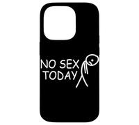 No Sex Today Funny Disappointed Face Joke Adult Meme Joke Case for iPhone 14 Pro