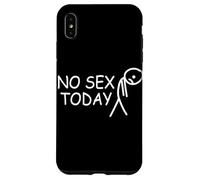 No Sex Today Funny Disappointed Face Joke Adult Meme Joke Case for iPhone XS Max