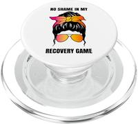 No Shame In My Recovery Game Sobriety Soberversary AA NA PopSockets PopGrip for MagSafe