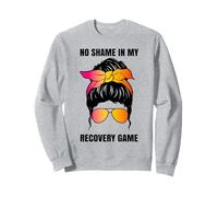 No Shame In My Recovery Game Sobriety Soberversary AA NA Sweatshirt