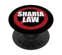NO Sharia Law - Anti Sharia Law PopSockets Adhesive PopGrip