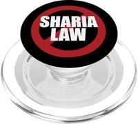 NO Sharia Law - Anti Sharia Law PopSockets PopGrip for MagSafe