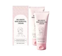 No Shave Hair Removal Cream, Depilatory Cream,Fast and Gentle, Moisturizes and Nurtures Skin, Leaving it Soft and Protected after Hair Removal, Suitable for All Types Sensitive Skin (2PC)