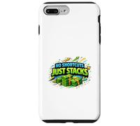No Shortcuts Just Stacks Hustle Money Mindset Graphic Case for iPhone 7 Plus/8 Plus