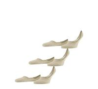 No-Show Invisible Hidden In Shoe Anti-Slip System In Heel Area Plain 3 Pairs