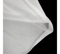 No Show Mesh Machine Embroidery Stabilizer Backing 59" x 1 Yard - Invisible White Medium Weight 1.7oz