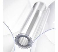 No Shrinkage Waterproof Desk Table Pad,65° Hypotenuse PVC Table Protector,Rectangle Clear Table Cover Protector,Odorless Oilproof Tablecloth,for Writing Desk,Office (50x50cm/20x20in)