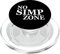 No Simp Zone Caution Meme No Egirl Simping Patrol Anti Simp PopSockets PopGrip for MagSafe