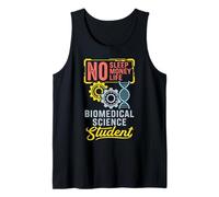 No Sleep Money Life Medical Science Biomedical Engineer Tank Top