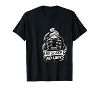 No Sleep No Limits - Coffee Motivation Graphic T-Shirt