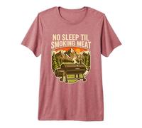 No Sleep Til Smoking Meat Funny Grilling Party Premium T-Shirt