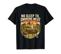 No Sleep Til Smoking Meat Funny Grilling Party T-Shirt