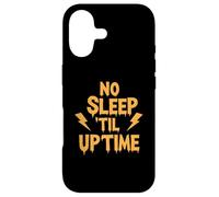 No Sleep Til Uptime Sysadmin IT Programmer Tech Humor Case for iPhone 17