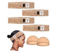 No-Slip Comfort Band Wig Fix Breathable and Lightweight Edge Protecter for All Day Wear 4 Pack