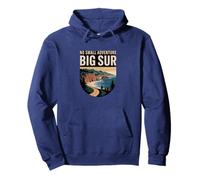 No Small Adventure Big Sur Nature Hiking Outdoor Pullover Hoodie