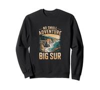 No Small Adventure Big Sur Nature Hiking Outdoor Sweatshirt