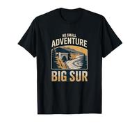 No Small Adventure Big Sur Nature Hiking Outdoor T-Shirt