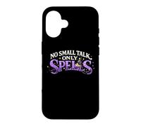 No Small Talk Only Spells Case for iPhone 16