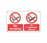 No Smoking E-Cigarettes Save 100X250