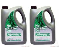 No Smoking Engine Oil - Stops Engine Smoking Permanently SAE 20W-50 Zero Carbon 2PACK