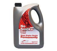 No Smoking Engine Oil - Stops Engine Smoking Permanently SAE 5W-30 Zero Carbon | Car Engine Oils | Cuts Engine Oil Smoke Output on Petrol and Diesel Engines Permanently | 5w30 Oil | Car Oil