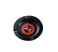 No Smoking Metal Cigarette Ashtray For Home Office Garden Holiday Decoration Gift Cigars Bedroom Cool Ash Tray For Smoker