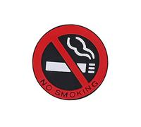 No Smoķìng Stickers - PVC self-adhesive Smoķìng Stickers for Vehicles | Vapinğ Vinyl Signs | Round Sticker Foř Car | for Cars Trucks Doors Workplace Walls | Car Sign Foř Indoor or Outdoor