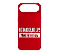 NO SNACKS, NO LIFE - Always Hungry Snack Enthusiast Theme Case for iPhone Air