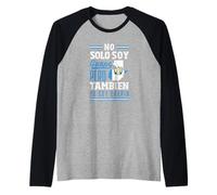 No Solo Soy Guapo Pero Tambien Yo Soy Chapin Raglan Baseball Tee