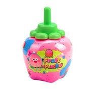 No-Spill Bubble Toy For Kids - Spill Proof Bubble Solution Container, Leak Blower (Water with Resistant Fruit Designs Bubble