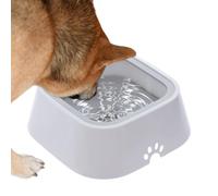 No Splash Dog Water Bowl - Spill Proof Pet Food, Non-Slip Drinking Dish, Portable Travel Container, Clean Design | For Dogs Cats Puppies Indoor Outdoor Drivers Approx