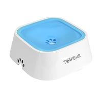 No Splash Dog Water Bowl with Floating Disk, 1.5L Slow Drinking Feeder, Anti-Overflow Anti-Choking No Spill Pet Water Bowl For Dog Cat Puppy Kitten (Sky Blue)