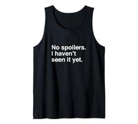 No Spoilers Graphic T-Shirt Tank Top