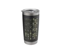 No Step Back Distressed USA American Flag Camo Aesthetic Stainless Steel Insulated Tumbler
