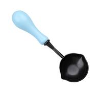 No-Stick Sealing Wax Spoon Frosting With Wood Handle Easy Clean For Wax Seal Envelope Craft Stamp Cards Invitation Tools