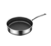 No Stirrup Tray - Steak Stirrup Skillet Pan | Cooking Pots for Cooking Steak, Omelets, Pancakes, Fish, Saute, Bakery, Golden, Home, Restaurant
