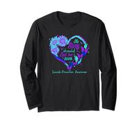 No Story Should End Too Soon Heart Women Suicide Prevention Long Sleeve T-Shirt