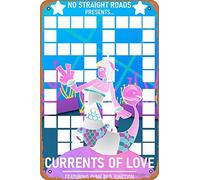 No Straight Roads - Sayu Concert Poster Poster Retro Metal Tin Vintage Sign 12 X 8 Inch Home Bar Man Cave Wall Decor