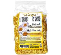 NO STRIPS! Low temperature Natural Chamomile Hot Film Hard Wax Pellets Brazilian Bikini 500g bag,