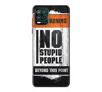 No Stupid People Case Cover For Motorola Moto G Stylus 5G