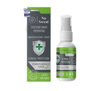 No Sweat Maximum Strength Clinical Antiperspirant Spray, Strong Deodorant for Excessive Sweating & Hyperhidrosis Treatment, Lasts up to 7 Days-50 ML -