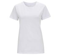 No Sweat Women's Organic Round Neck T-Shirt - White