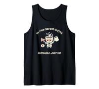 No Talk Before Coffee Tank Top