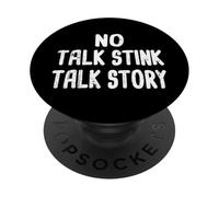 No Talk Stink, Talk Story Hawaiian Pidgin Hawaii Creole PopSockets Adhesive PopGrip